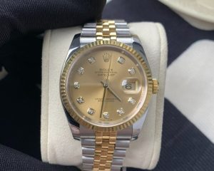 Rolex Datejust 36mm 香槟金盘
